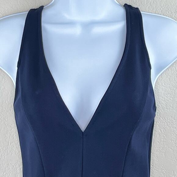 Superdown x Draya Michele Revolve Navy Blue Fit & Flare Mini Dress XS/Small - Picture 6 of 13